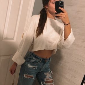 White Boutique Sweater